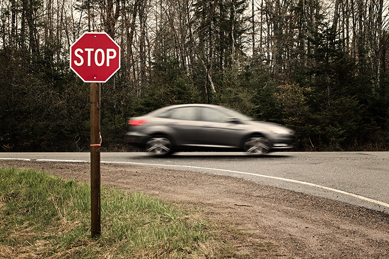 Stop signs and rural roads are major factors in many fatal accidents