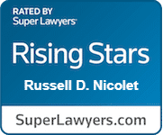 superlawyers rising stars russell d. nicolet