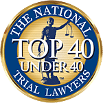 Top 40 Under 40 Trial Lawyers Badge