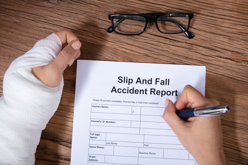 Liability in a Slip and Fall Case