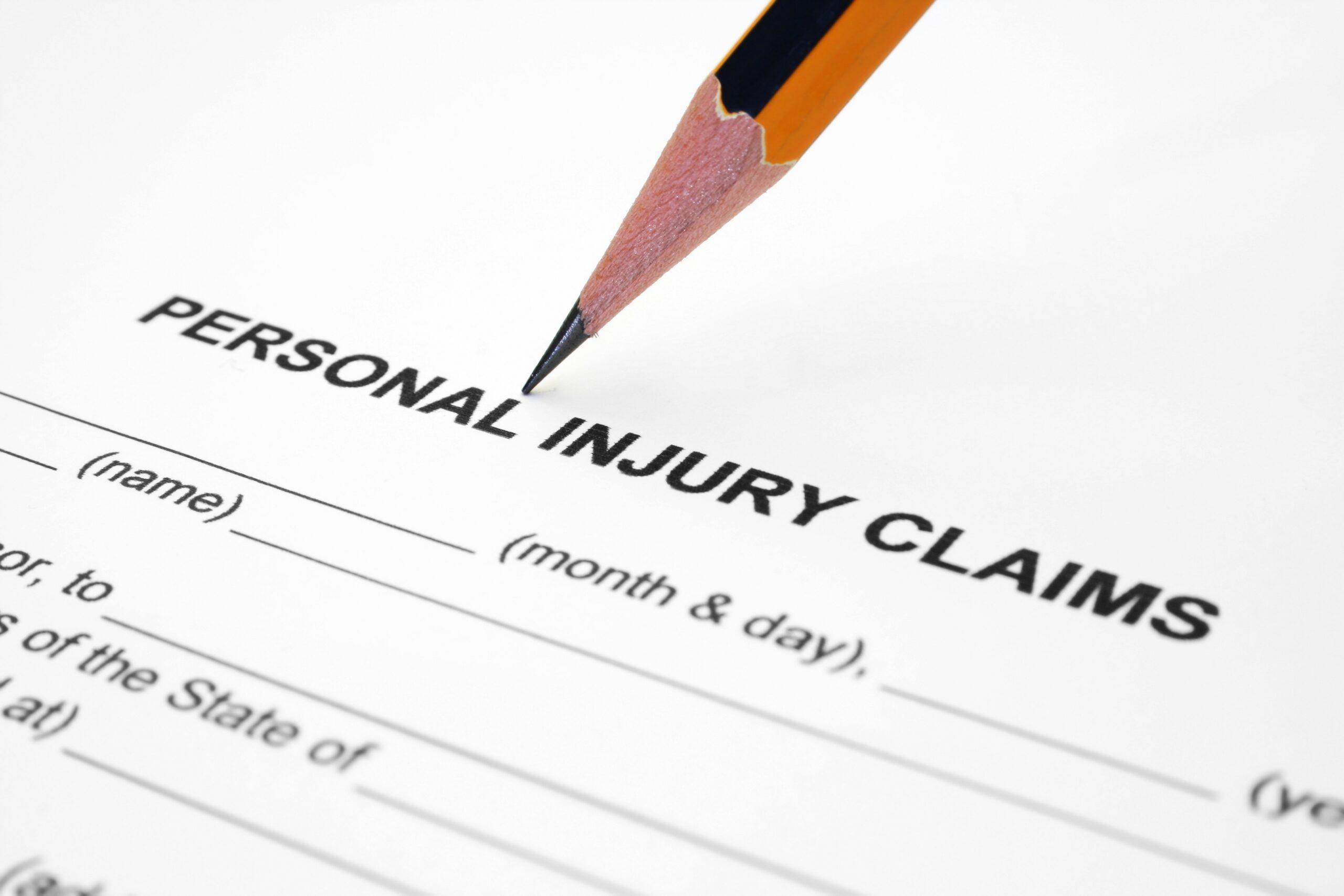 Personal Injury Claim