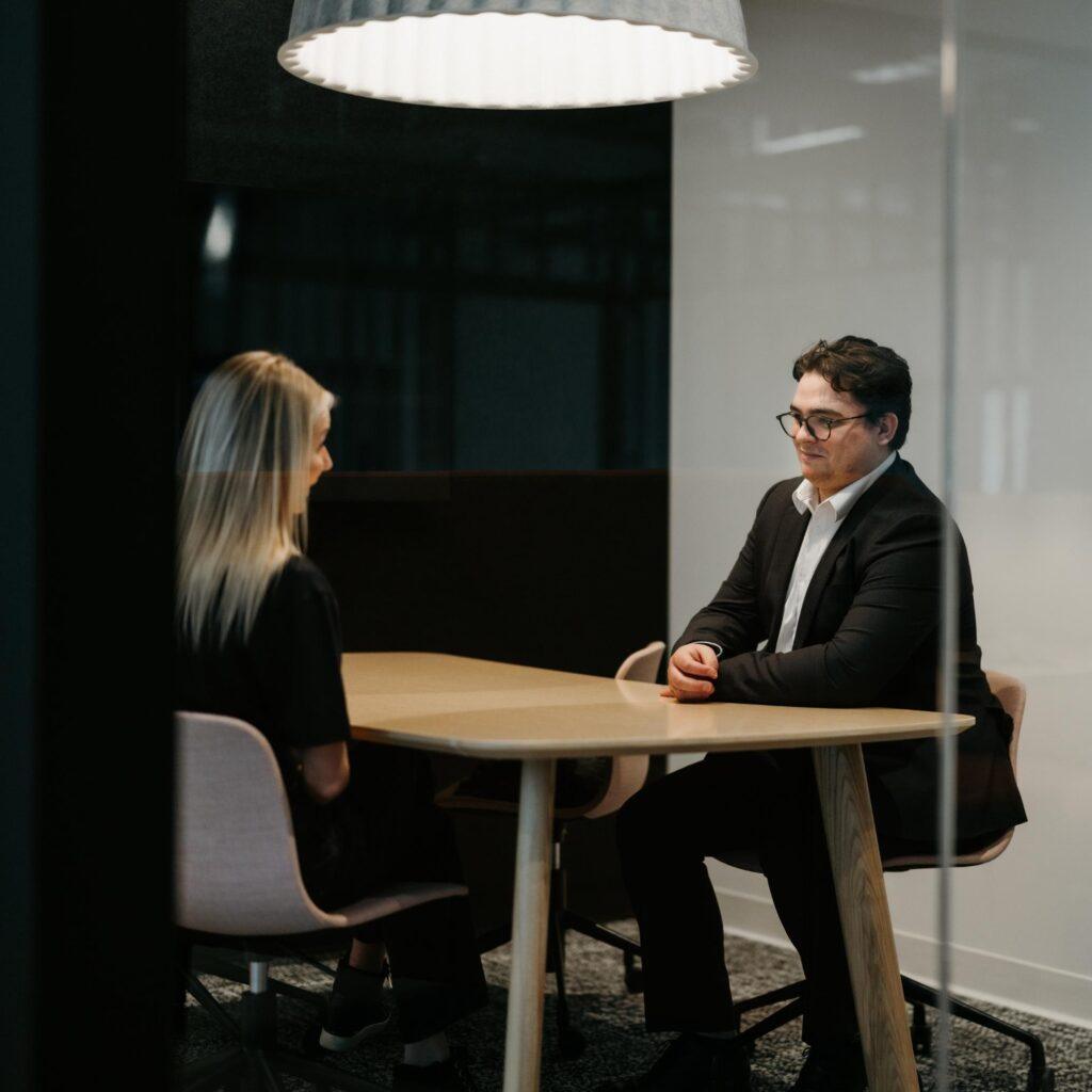 Office - Keaton with Client