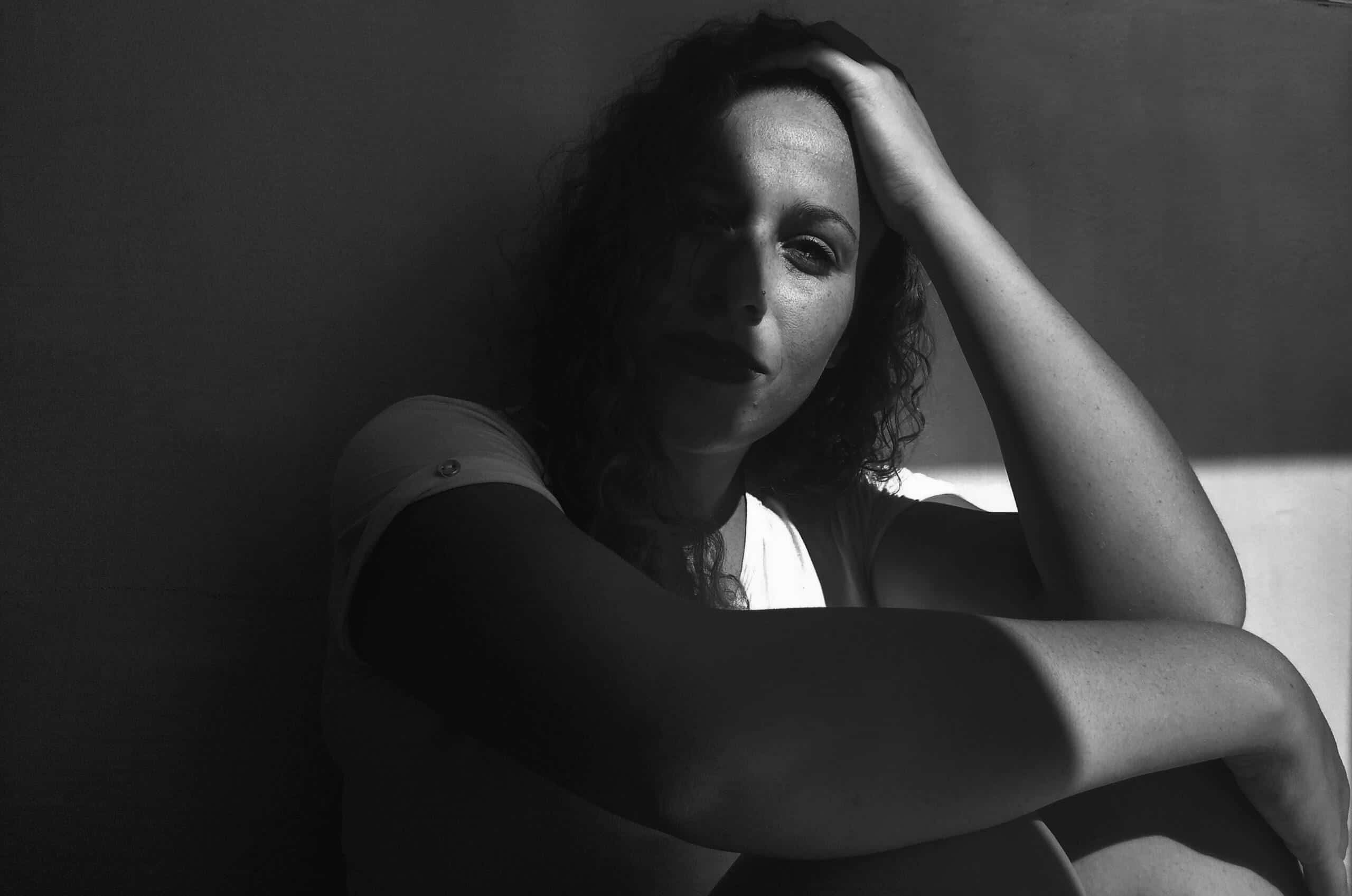 woman dealing with pain and suffering after an accident