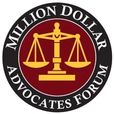 Million Dollar Advocates Forum Badge