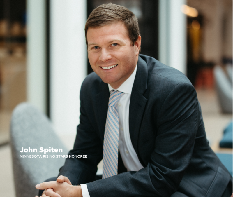 John Spiten, Minnesota Rising Stars Honoree
